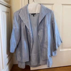 Eileen Fisher shell and jacket